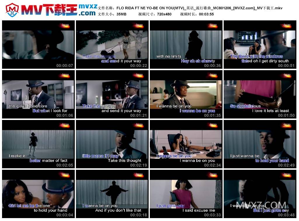 FLO RIDA FT NE YO-BE ON YOU(MTV)_英语_流行歌曲_MC801206